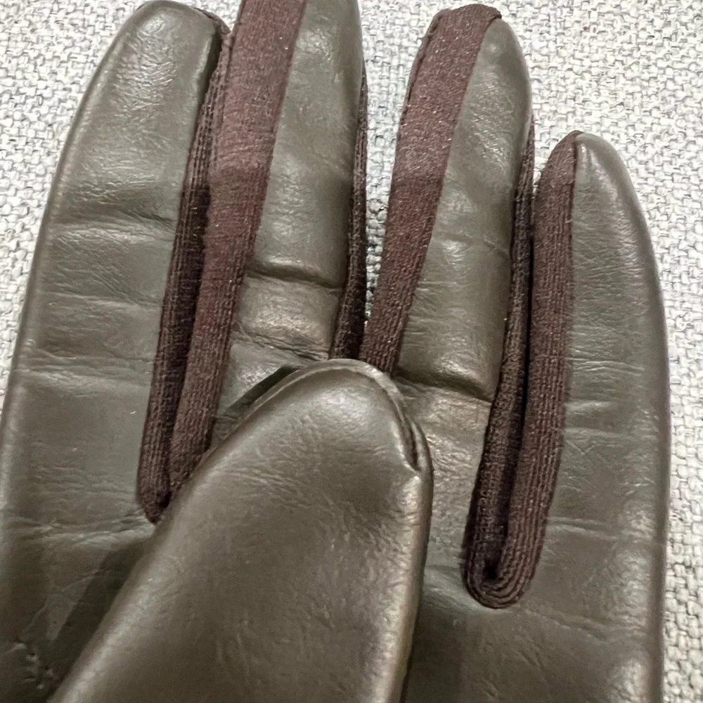 Vintage Brown WPL 9373 Nylon Gloves